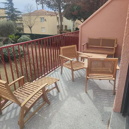 Jolie Et Moderne T2 Mezzanine - Santa Fe 116 Apartman Canet-en-Roussillon
