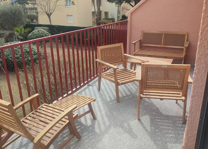 Jolie Et Moderne T2 Mezzanine - Santa Fe 116 Apartman Canet-en-Roussillon
